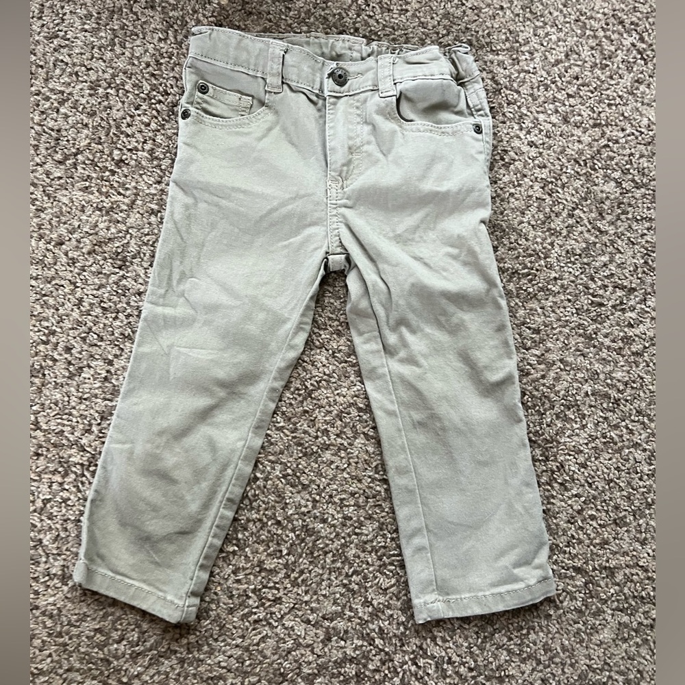 Tan Toddler Wrangler Pants